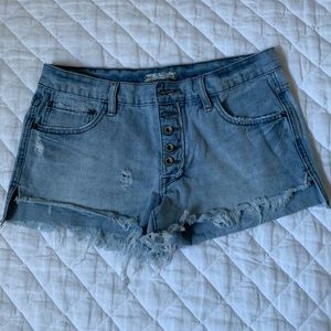 Free people Jean shorts